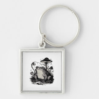 Goblincore Frog Minimal Classic Design Keychain