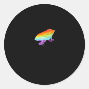 Goblincore Gay Frog Classic Classic Round Sticker
