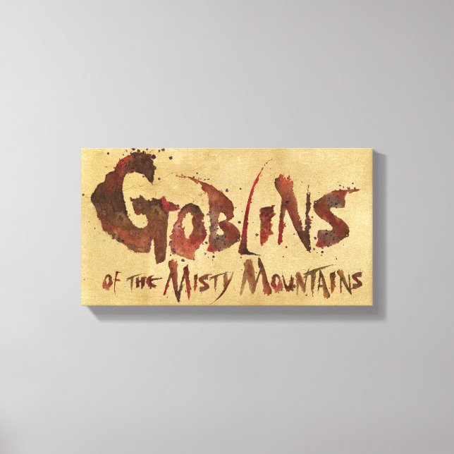 Goblins of the Misty Mountains Canvas Print (Front)