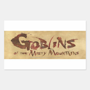 Goblins of the Misty Mountains Sticker