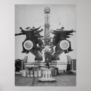 "Gobs" and Guns on the USS Texas Poster