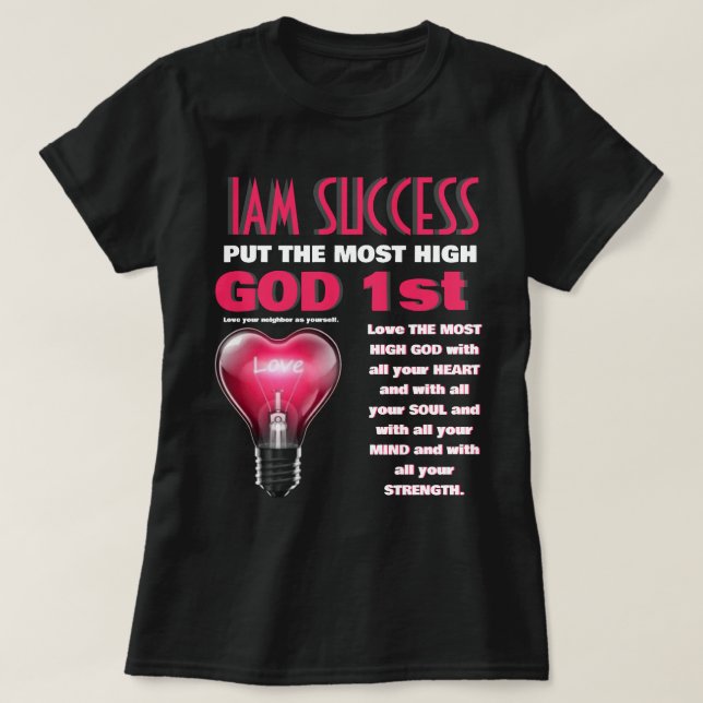 GOD 1ST T-Shirt (Design Front)