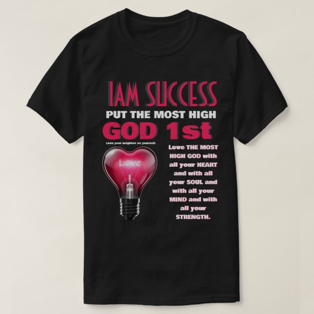 GOD 1ST T-Shirt (Design Front)