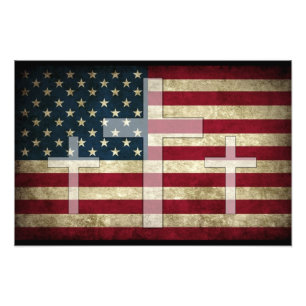 God and Country  Photo Print