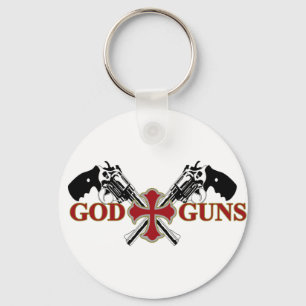 God And Guns Keychain