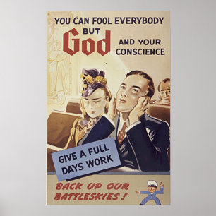 God and your Conscience Poster