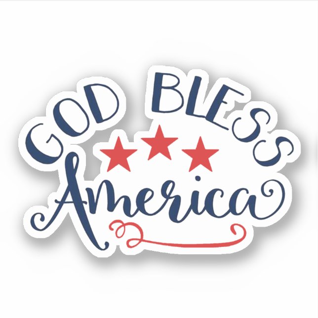 God bless America (Front)