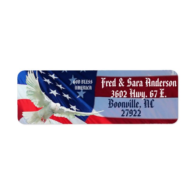 GOD BLESS AMERICA  (Front)