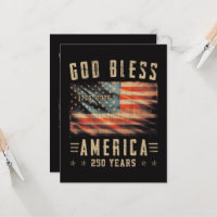 God Bless America 250 Years 1776-2026