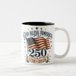 God Bless America 250th Anniversary Mug