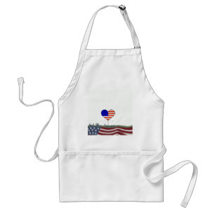 God Bless America Apron