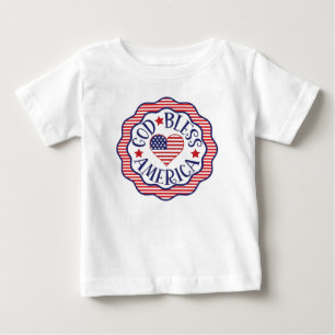 God Bless America Baby T-Shirt