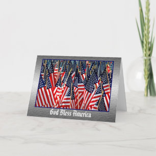 God Bless America Card