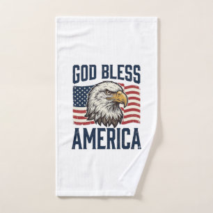God Bless America Eagle Patriote Vector Design_1
