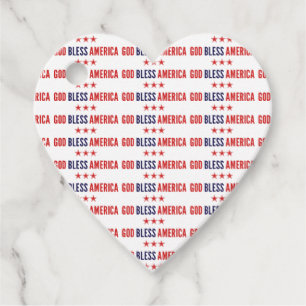 God Bless America Favour Tags