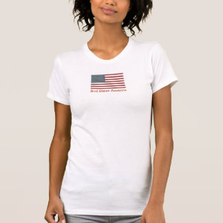God Bless America Flag Tank