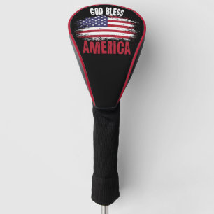 God Bless America Golf Head Cover