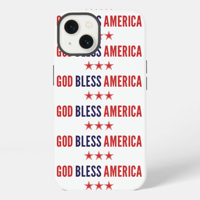 God Bless America iPhone Case (Back)