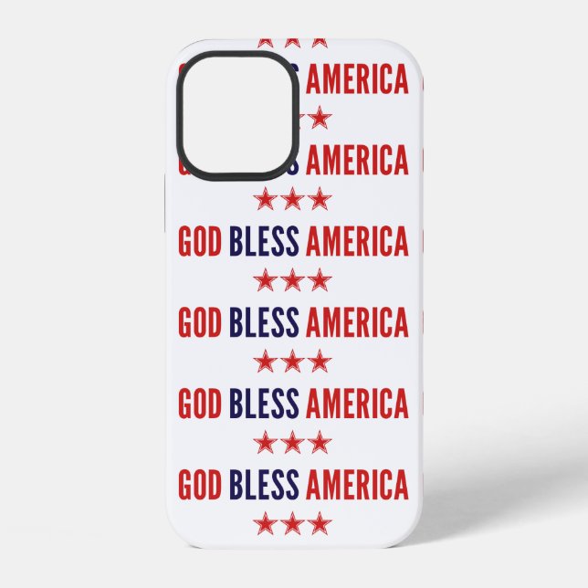 God Bless America iPhone Case (Back)