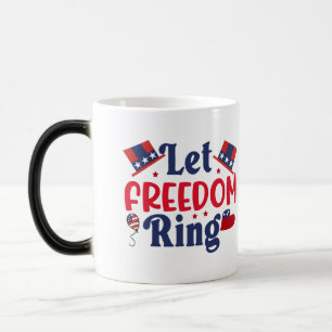 God Bless America Magic Mug