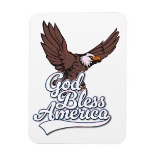 God Bless America Magnet