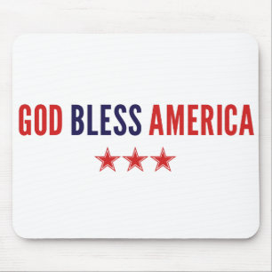 God Bless America Mouse Pad