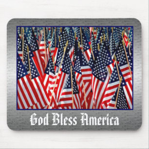 God Bless America Mousepad