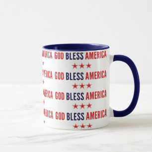 God Bless America Mug