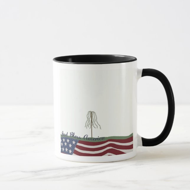 God Bless America Mug (Right)