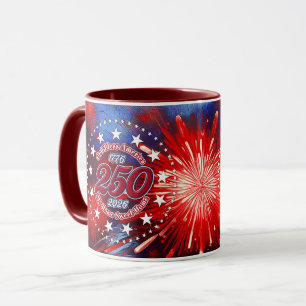 God Bless America My Home Sweet Home Graphic Fire Mug