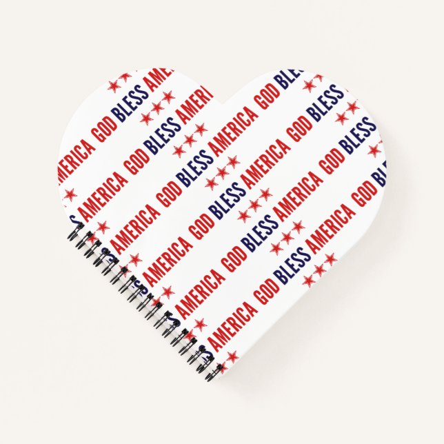 God Bless America Notebook (Front)