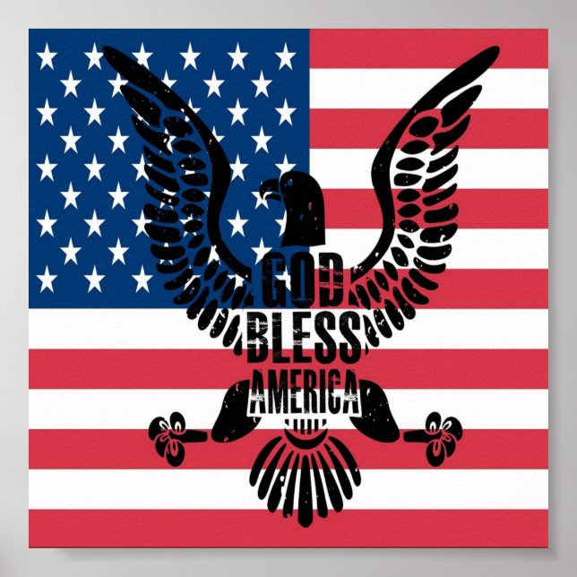 God Bless America Poster (Front)