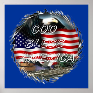 God bless america poster