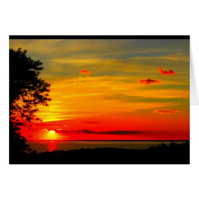 God Bless America Sunset (Front Horizontal)