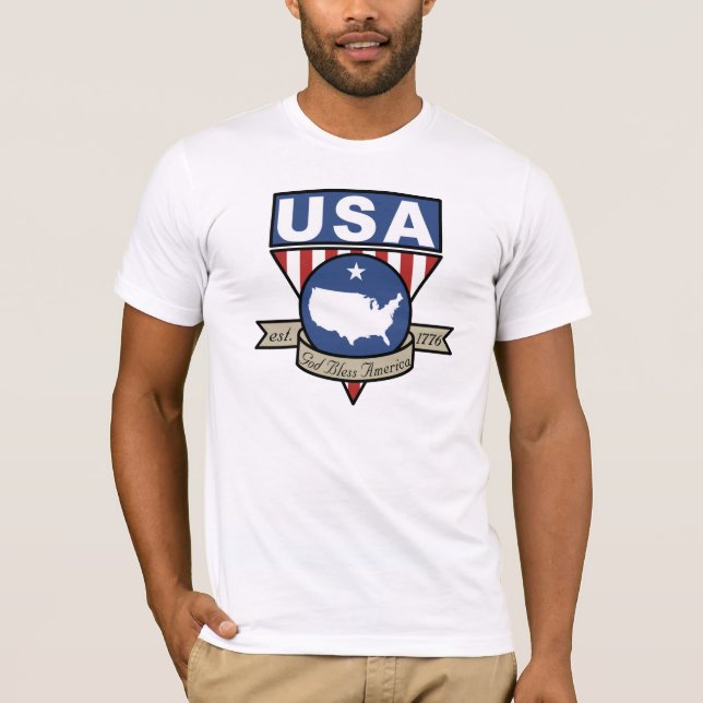 God Bless America t-shirt (Front)