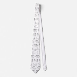 GOD BLESS AMERICA with US outline Tie