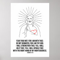 God Bless And Protect You. Fear Thou Not Be Strong