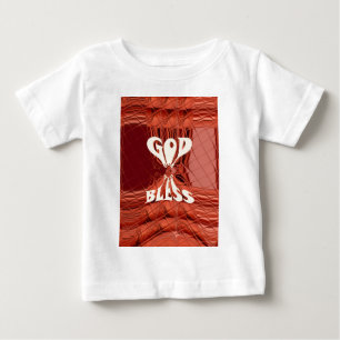 God Bless Art Print Baby T-Shirt