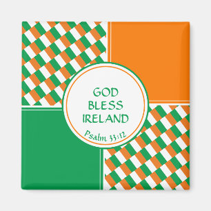 GOD BLESS IRELAND MAGNET