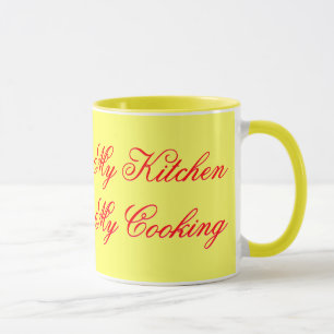 GOD Bless My Kitchen mug