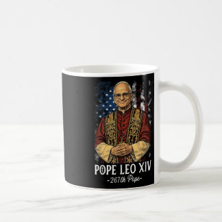 God Bless New Pope Leo Xiv Catholic Church Faith S Coffee Mug