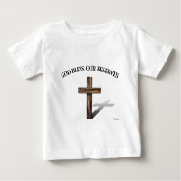 GOD BLESS OUR RESERVES with rugged cross