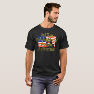 GOD BLESS OUR VETERANS T-SHIRT