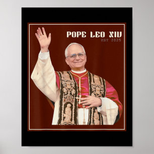 God Bless Pope Leo Xiv 0  Poster