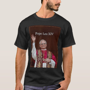 God Bless Pope Leo Xiv 5  T-Shirt