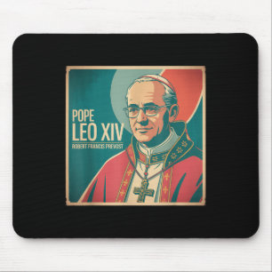 God Bless Pope Leo Xiv Pope Leo Xiv Shirt Pope Leo Mouse Pad
