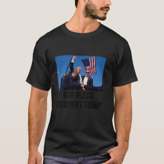 God bless President Trump Donald Trump 2024 T Shir T-Shirt