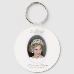 God Bless Princess Diana Keychain