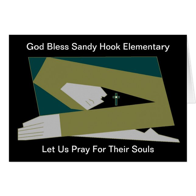 GOD BLESS SANDY HOOK ELEMENTARY LET US PRAY FOR... (Front Horizontal)