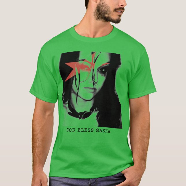 God Bless Sasha Grey T-Shirt (Front)